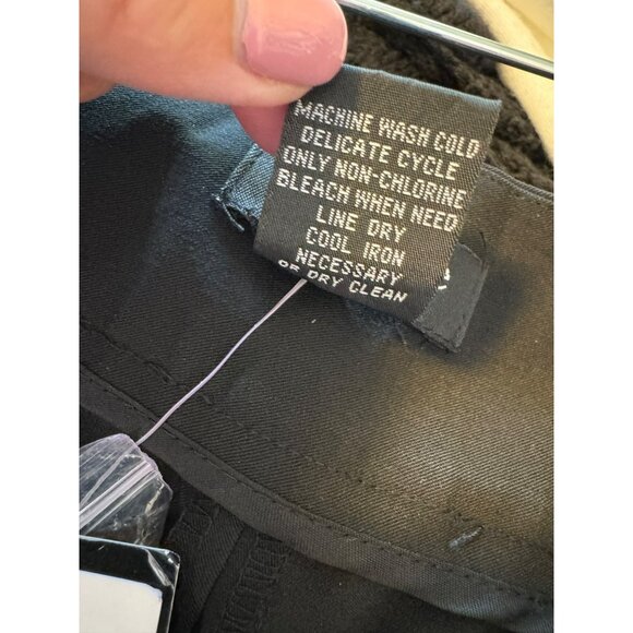 Grace essentials Petite 12P Black Dress Pants Straight Leg NWT - Picture 6 of 11